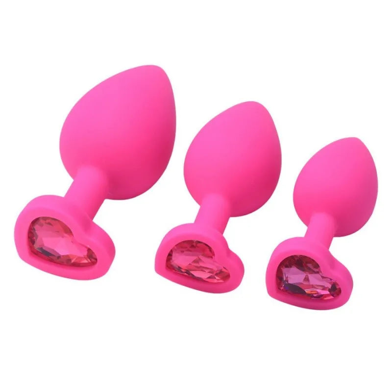 Silicone Anal Butt Plug for Women Pleasure