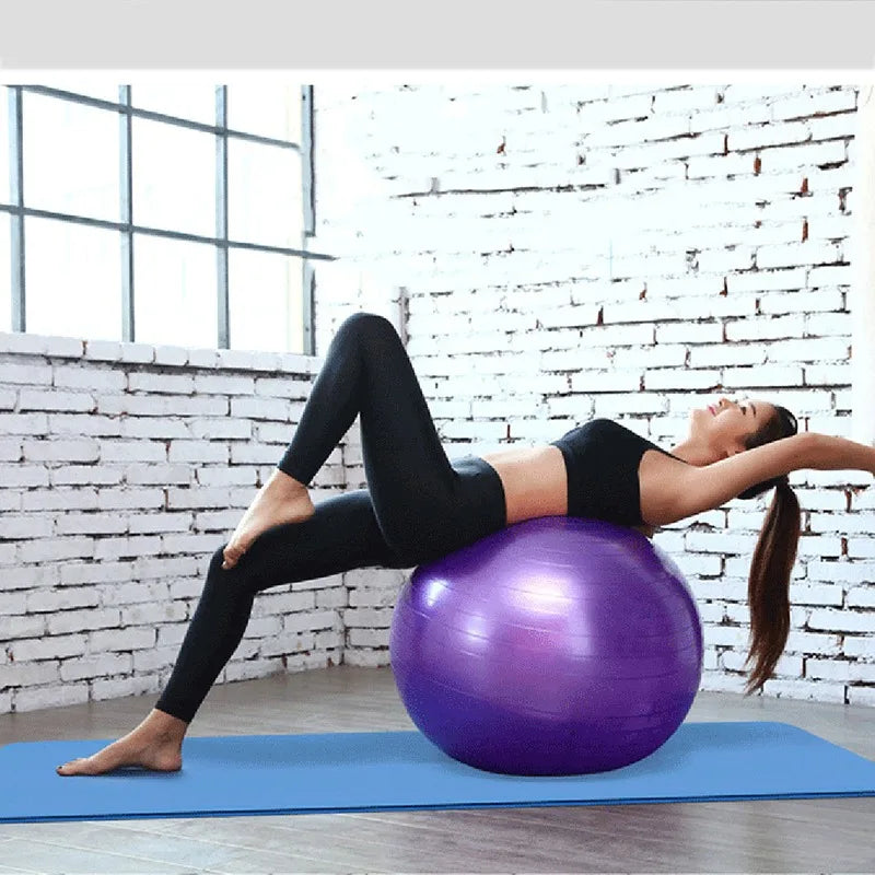 45cm PVC Fitness Yoga Ball – Thickened & Durable