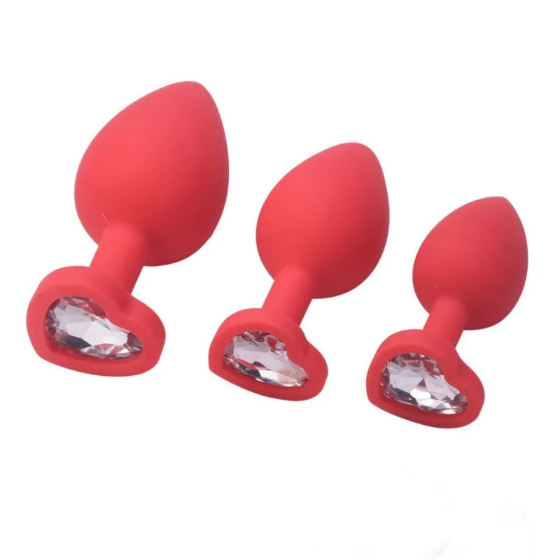 Silicone Anal Butt Plug for Women Pleasure