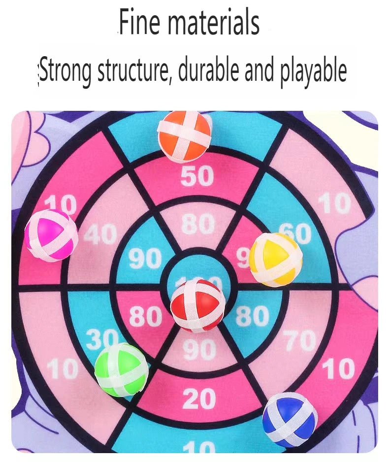 Montessori Dart Board Game for Kids Ages 4–6