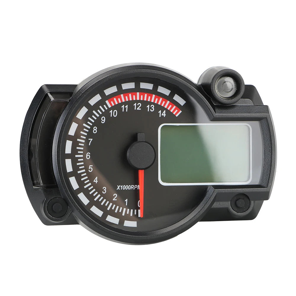 Digital LCD Motorcycle Speedometer 299KM/H Max