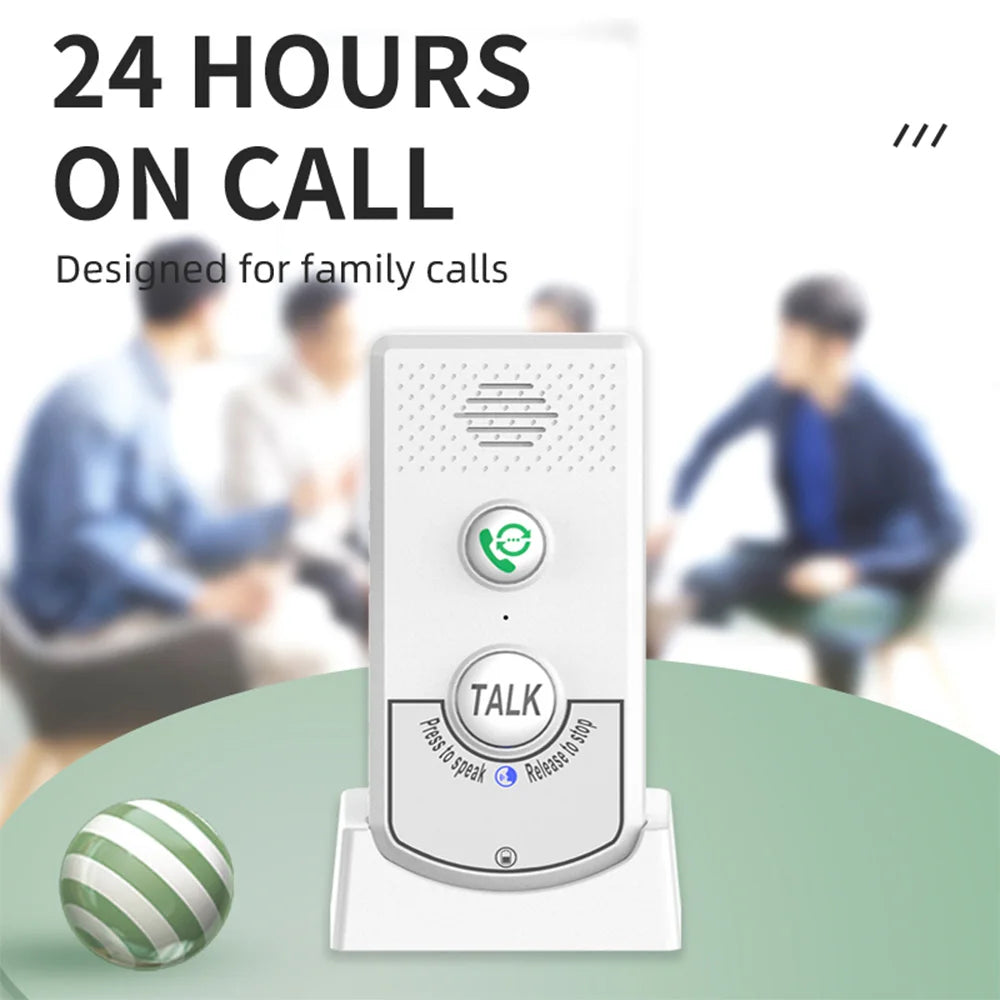 2 Pack H8-2T Long Range Wireless Intercoms