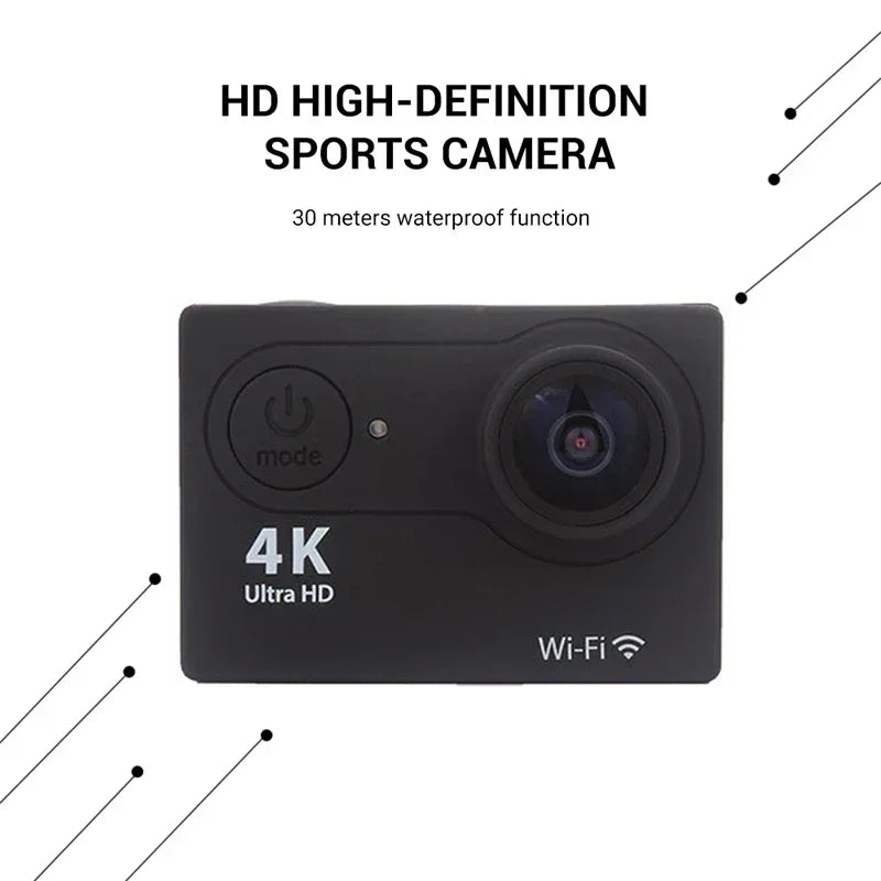 Record every adventure with this 4K action camera!