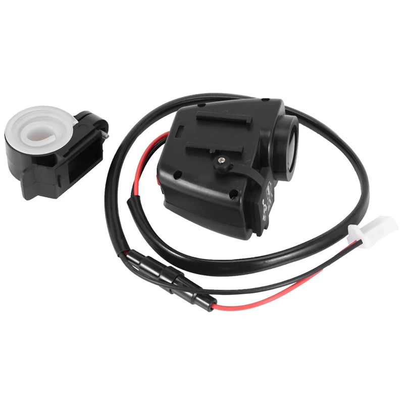 2X 12V to 5V Motorcycle USB Charger with Voltmeter