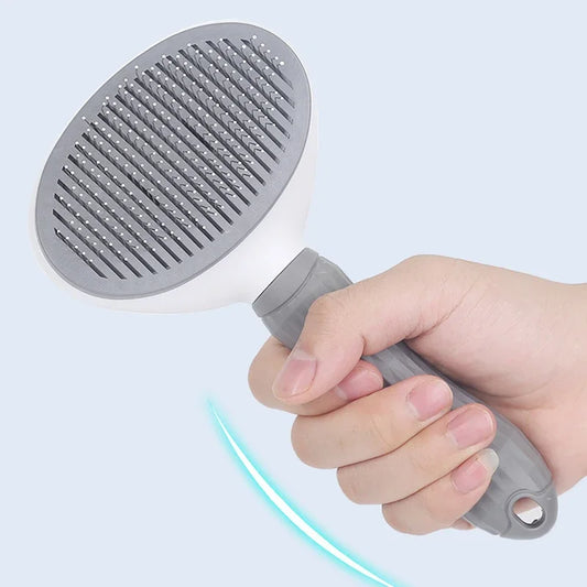 Automatic Pet Hair Removal Grooming Comb