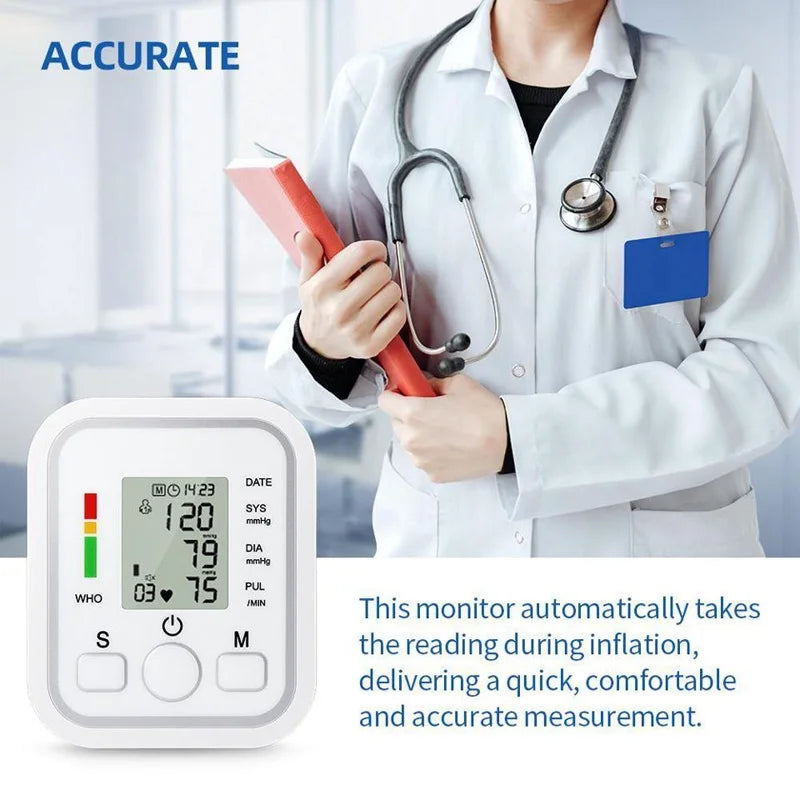 Digital Arm Blood Pressure Meter Medical Pressure
