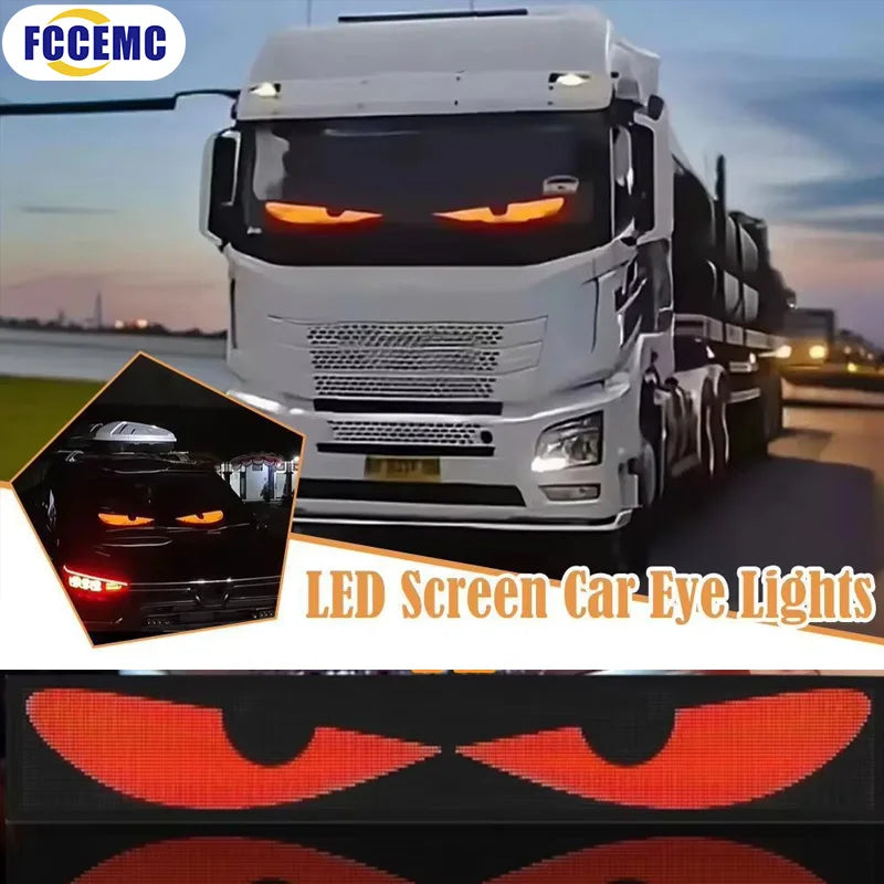 Remote Control LED Matrix Truck Graffiti Light