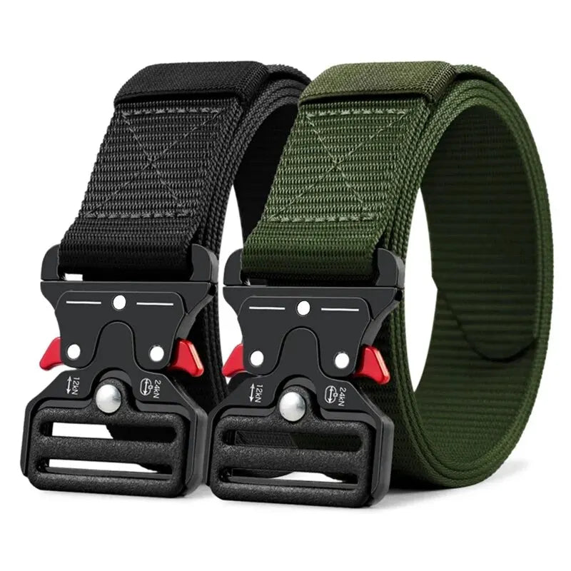 Multi-Function Outdoor Canvas Belt for Men