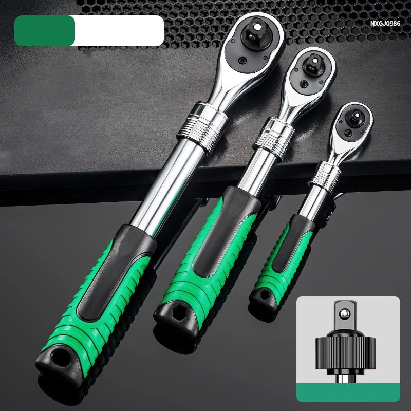Telescopic Ratchet Wrench – Power & Reach in One Tool!