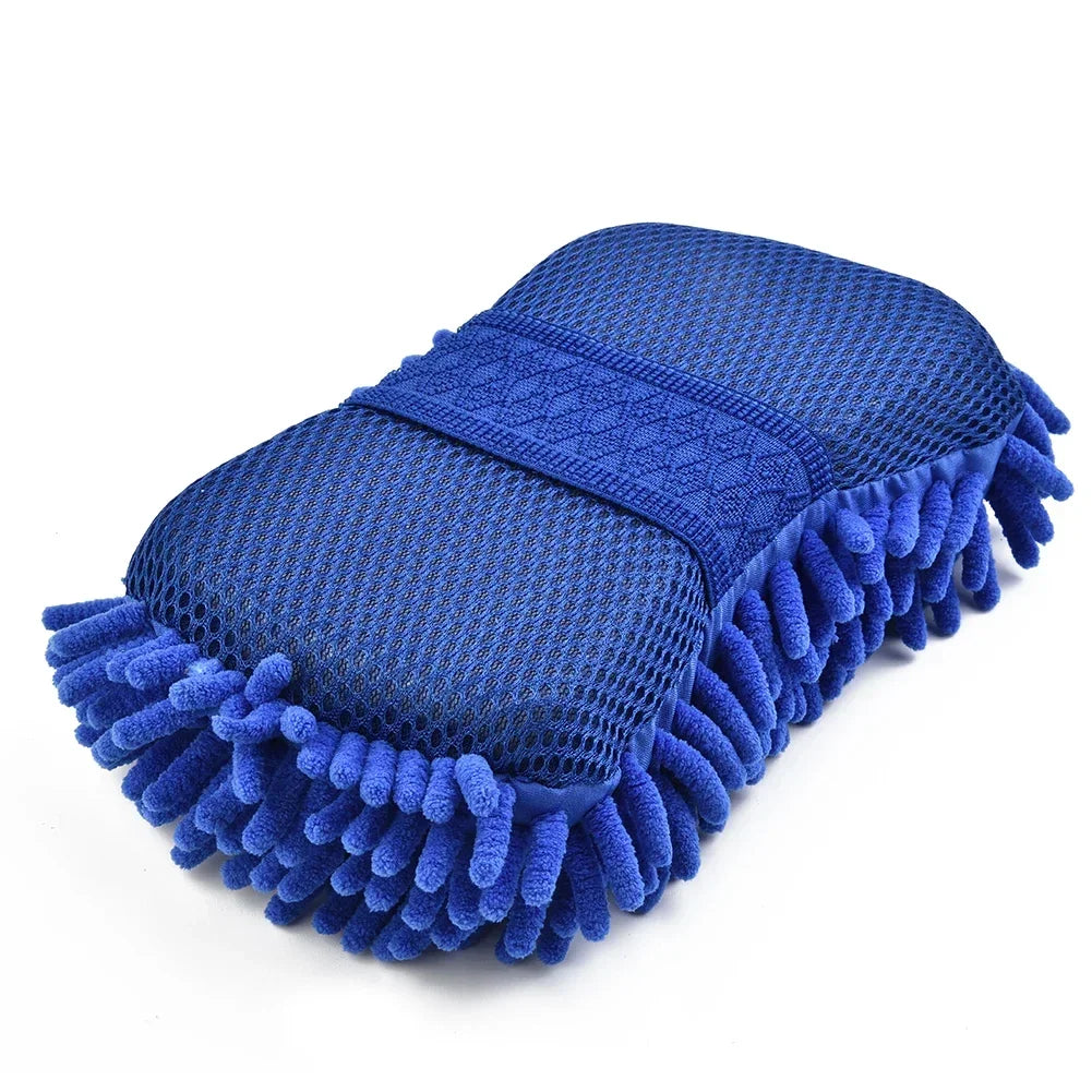 Microfiber Car Wash Sponge Cleaning Pad