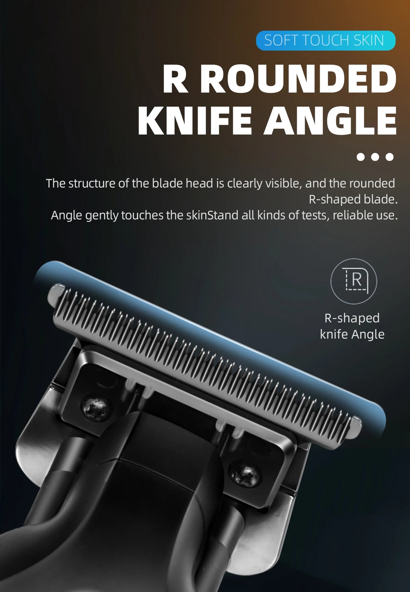 Kemei KM2299 Professional Hair Clipper Zero Gapped Carving Clipper