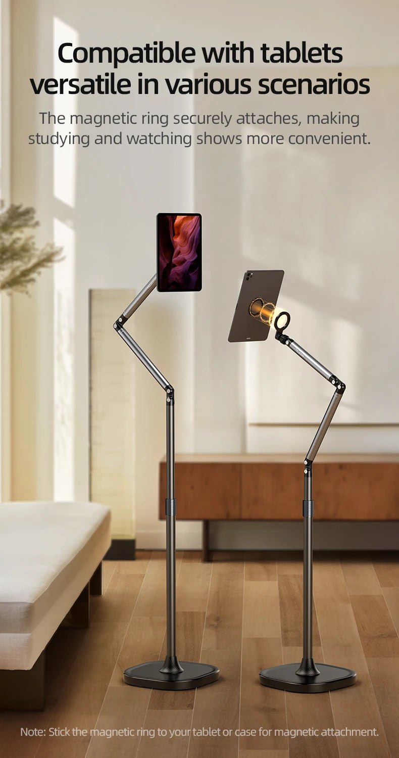 TELESIN Magnetic Floor Phone Stand Holder