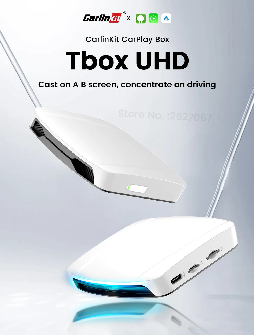 2024 CarlinKit AI Box – Wireless CarPlay & Android TV in One!
