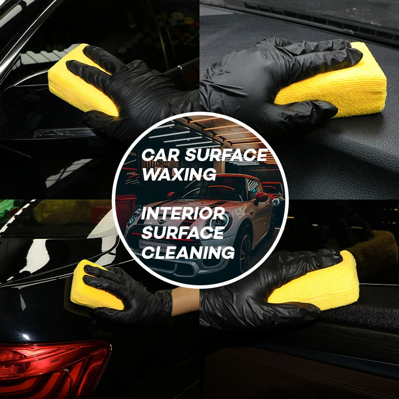 Premium Microfiber Applicator Pads for Car Wash & Wax