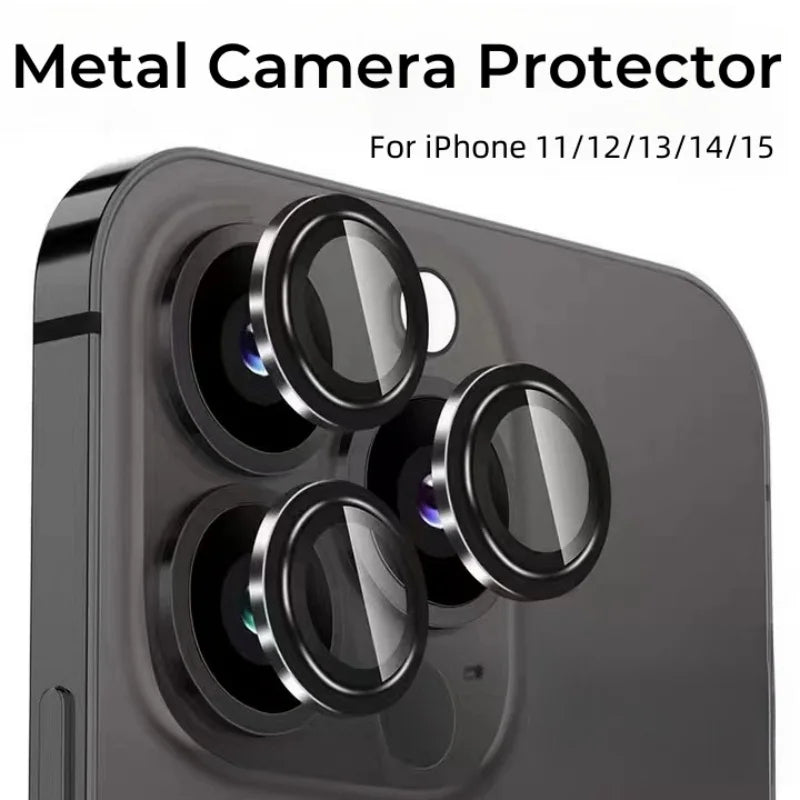 Metal Camera Protector Set for iPhone 13-16 Pro Max