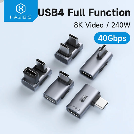 Hagibis 240W USB-C Adapter – Speed, Power, Precision!