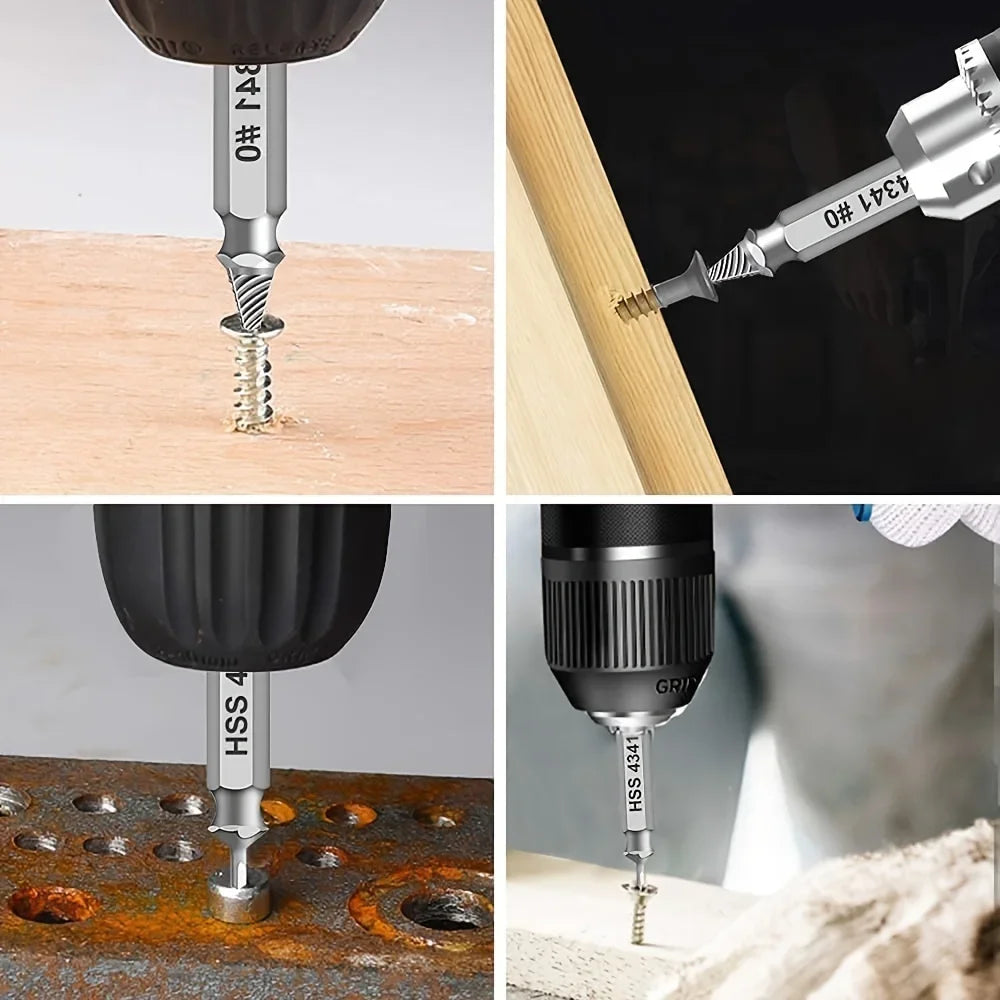 Damaged Screw Extractor Drill Kit
