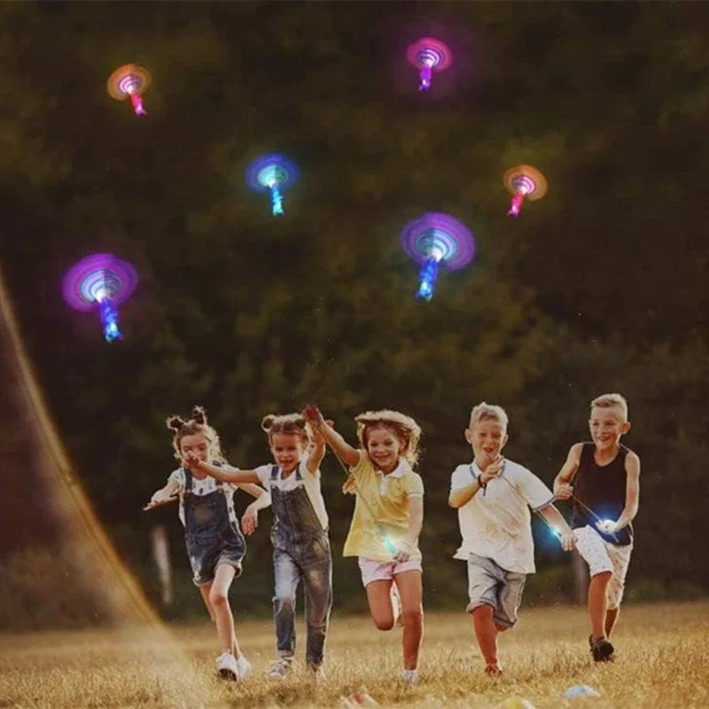 LED Rocket Helicopter Toys – Launch Light & Fun into the Sky!