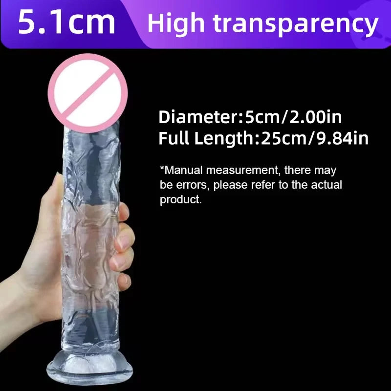 Realistic Suction Cup Dildo for Women