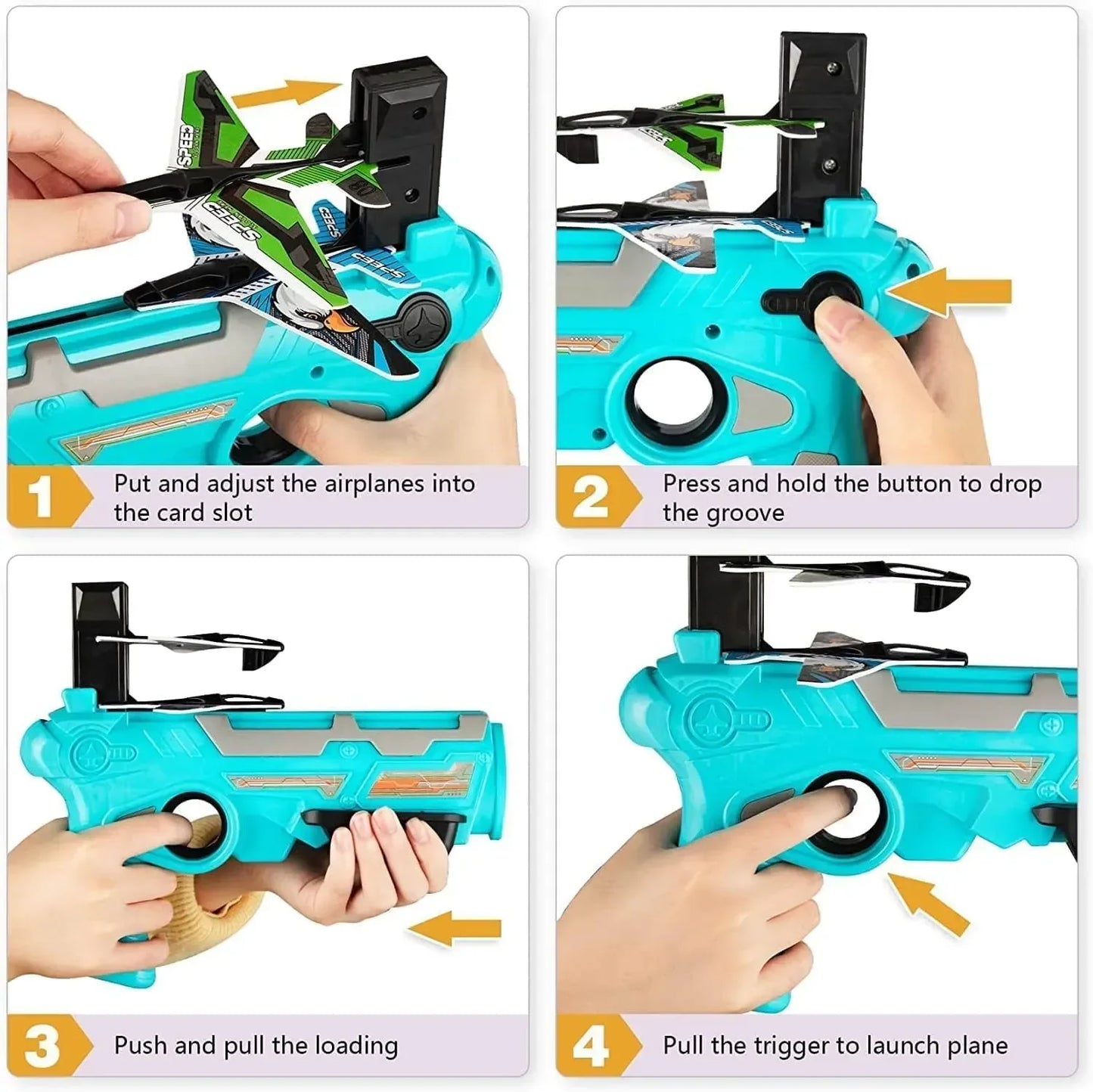 Ejection Aircraft Shooting Game – Launch, Aim & Play Outdoors!