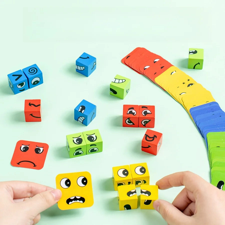 Kids Emotion Face Puzzle – Match, Think, Express & Play!