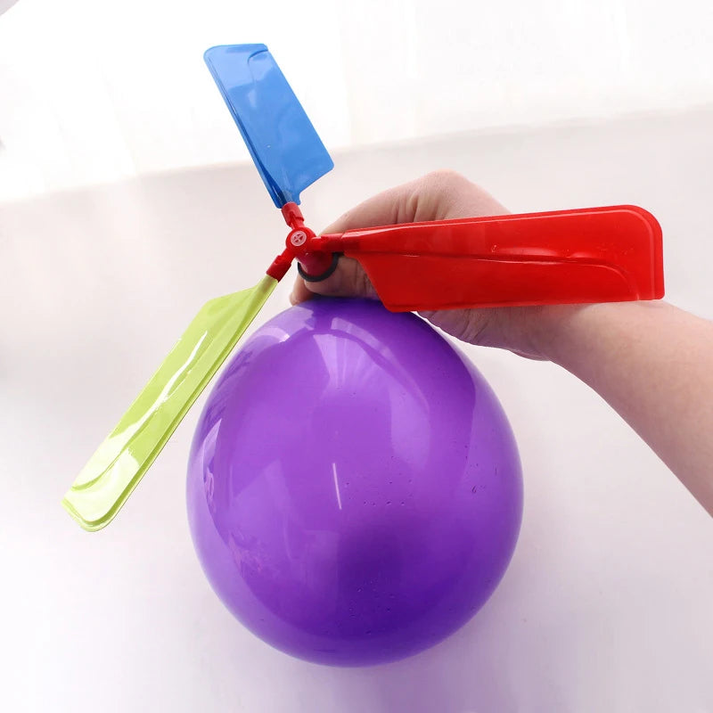 6PCS Air Balloon Helicopter Flying Toys Set