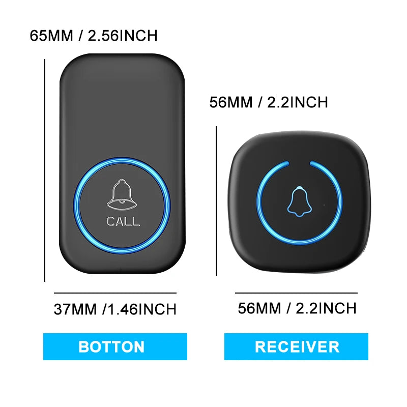 Wireless Waterproof Smart Home Doorbell Kit