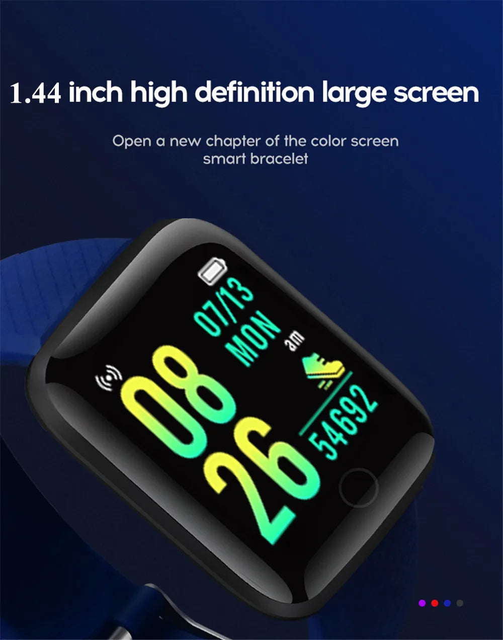 Multifunction D13 Smartwatch for All Ages
