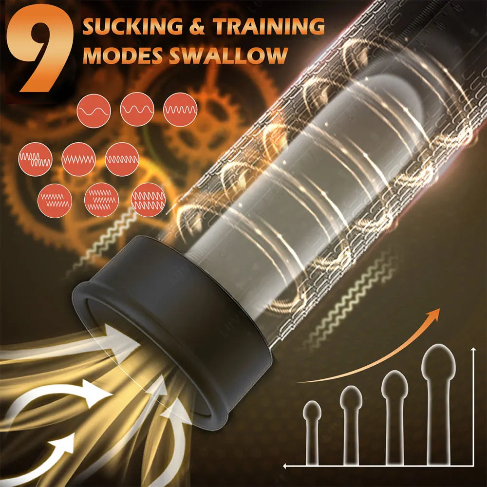 Electric Penis Enlargement Pump with Vibration