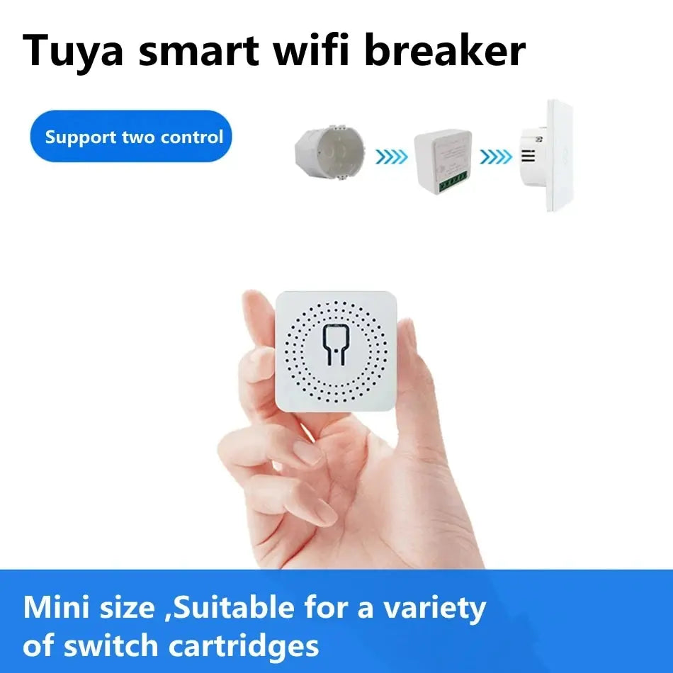 WiFi Smart Switch App Remote Voice Control Double Control Wireless