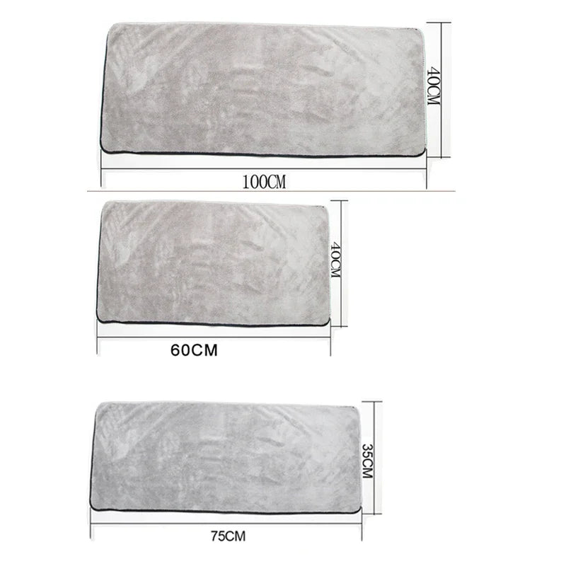 Microfiber Car Wash Towel Fast Drying Cloth