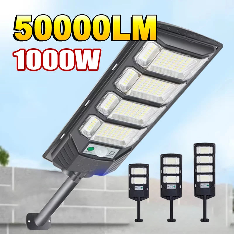 1000W Solar Motion Sensor Street Light