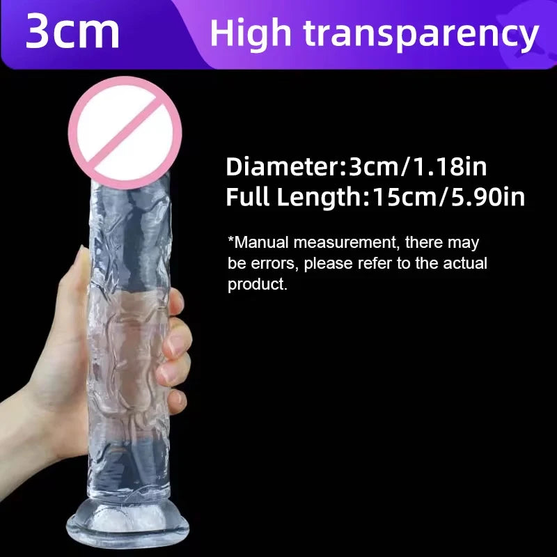 Realistic Suction Cup Dildo for Women