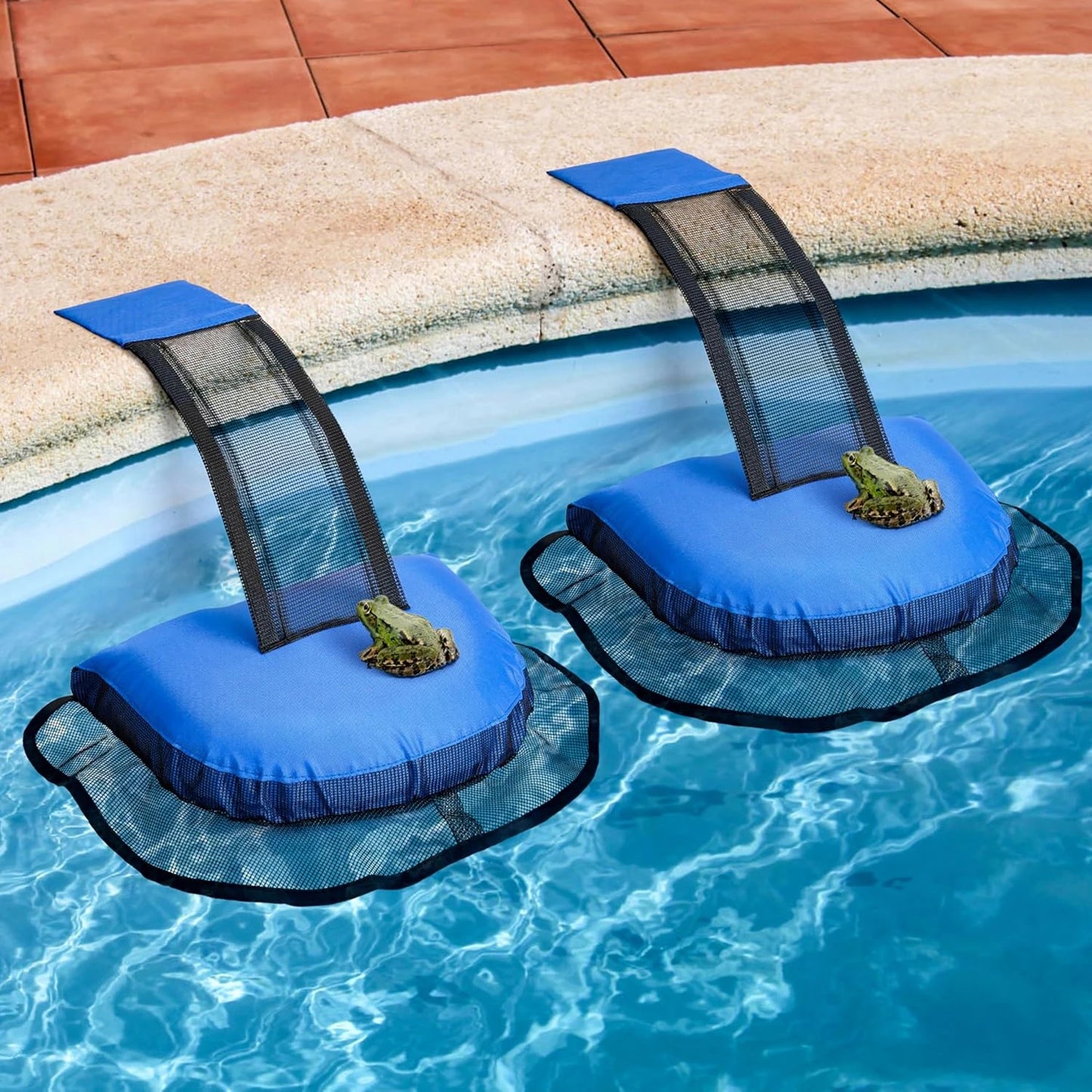 Floating Animal Escape Ramp for Pools – Frog & Critter Saver