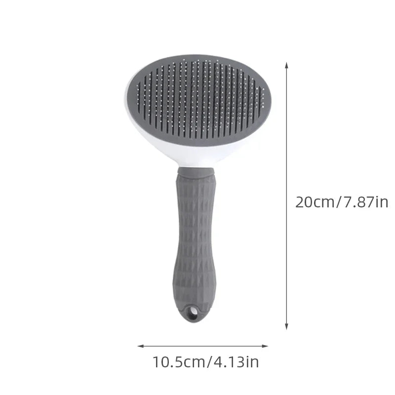 Automatic Pet Hair Removal Grooming Comb