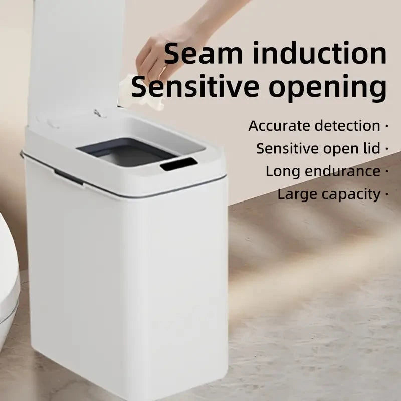 Smart Sensor Trash Can – Touchless for Home & Office