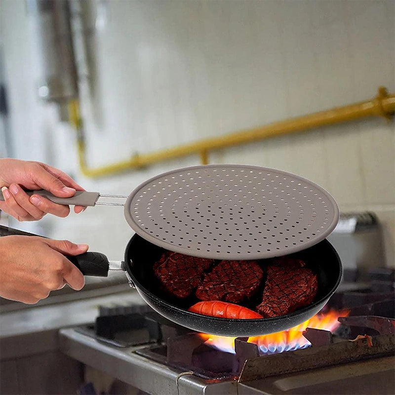 Silicone Oil Splatter Guard for Frying Pans