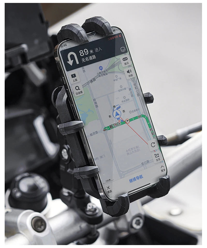 Motorcycle Wireless Charging Phone Mount
