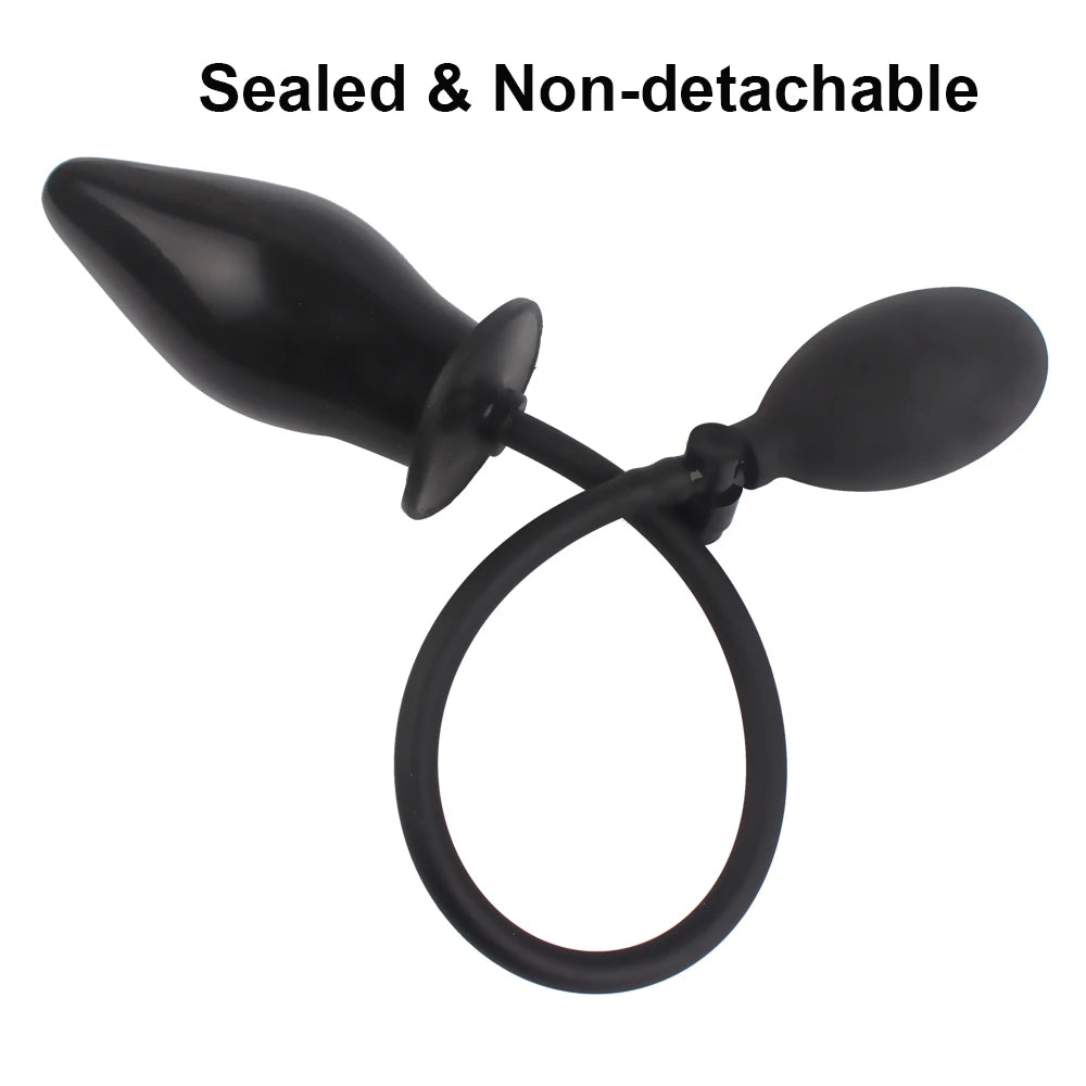 Inflatable Anal Plug & Vaginal Expander for Couples