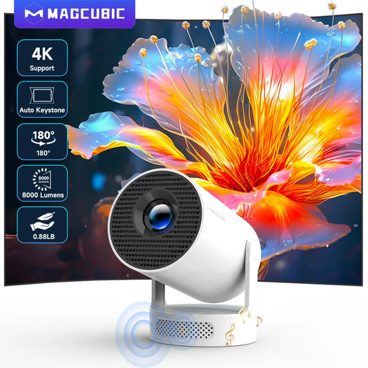 Magcubic 4K Android Projector with Dual WiFi - Clickilix