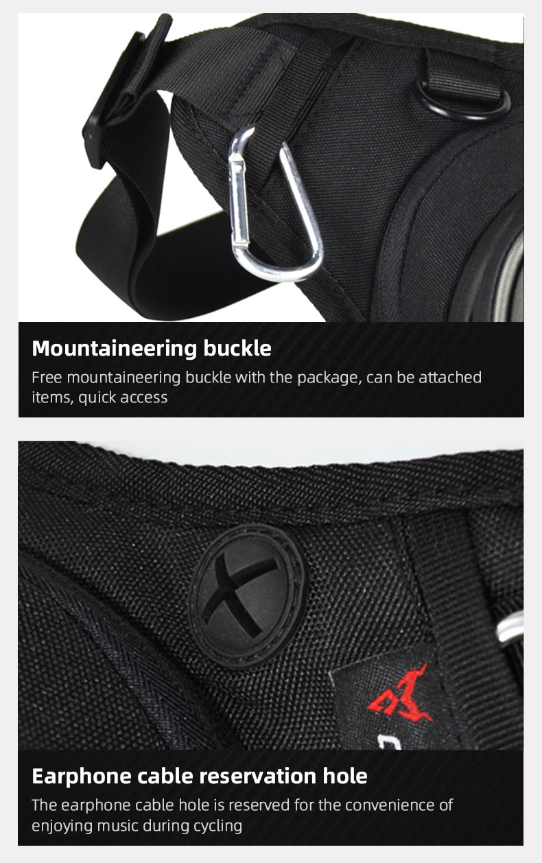 Waterproof Motorcycle Drop Leg Bag – Outdoor Waist Pack