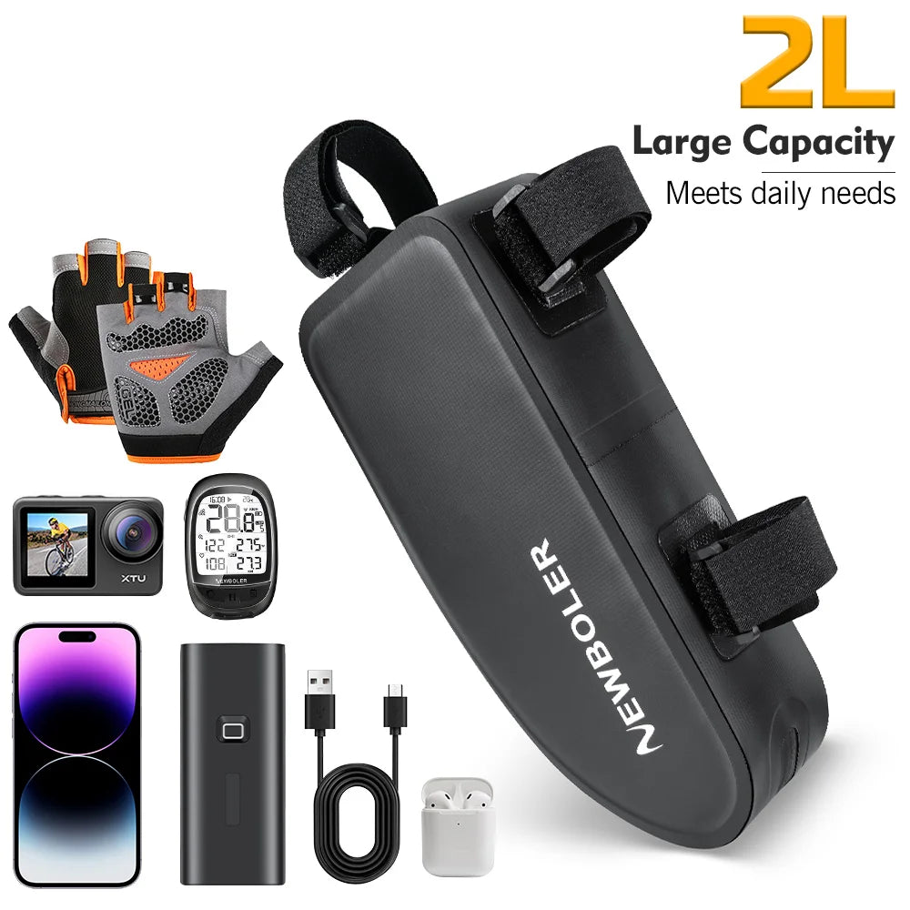 Waterproof Bicycle Top Tube Frame Bag
