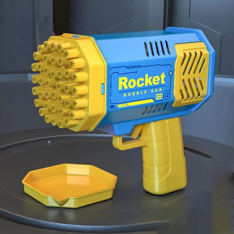 40-Hole Electric Bubble Gun – Rocket Launcher Toy