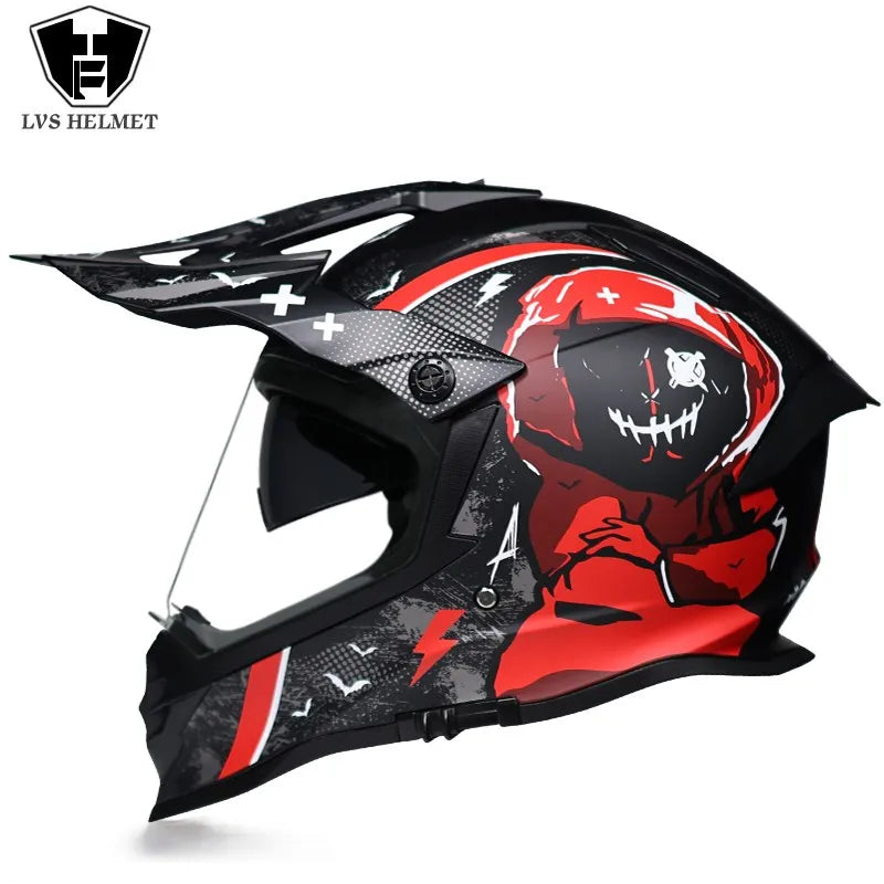 Motorcycle ATV Motocross Off-Road Racing Helmet