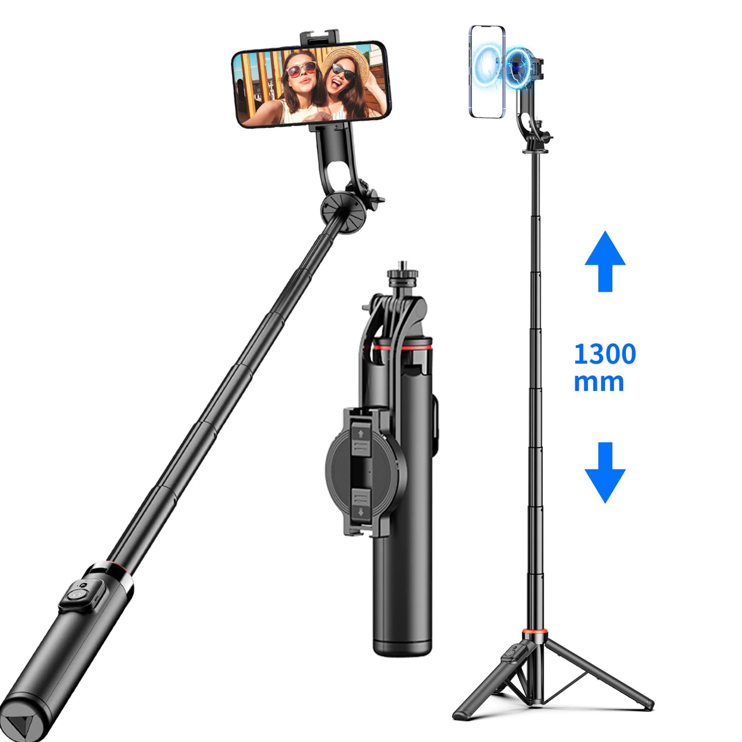C20 Magnetic Selfie Stick Tripod – Snap, Shoot, Share Anywhere!