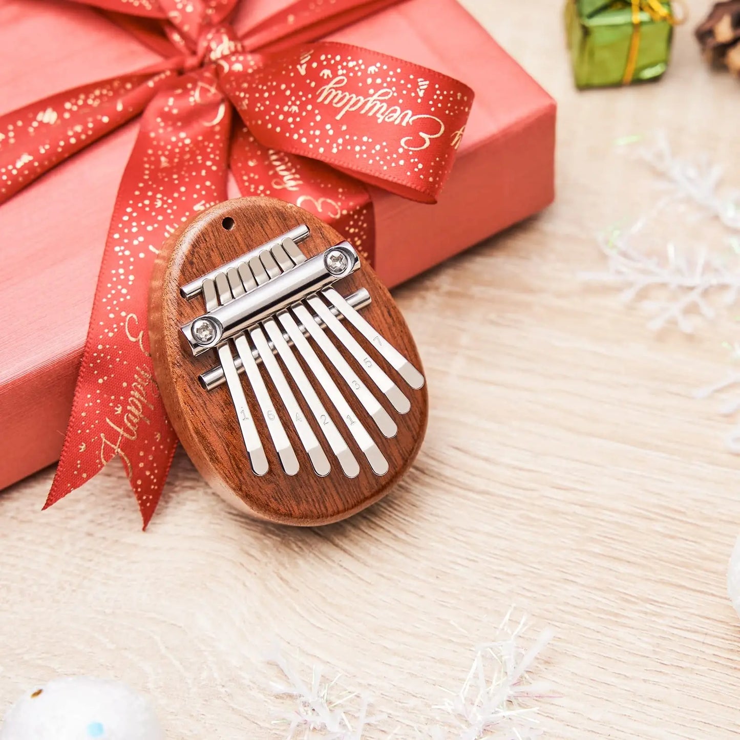 Mini 8-Key Kalimba – Cute Thumb Piano Gift