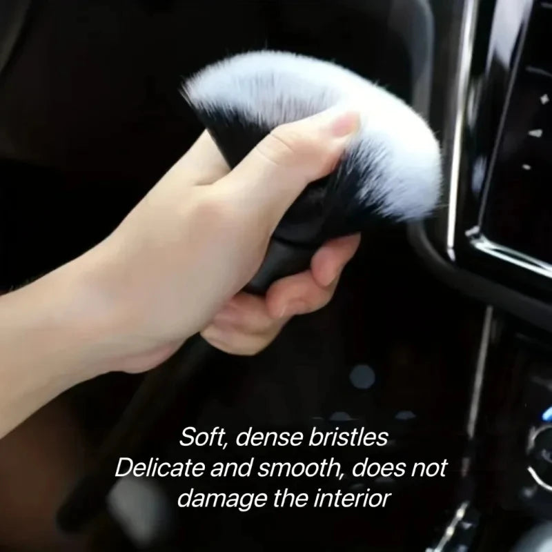 Soft Bristle Car Detailing Brush – Gentle Cleaning, Pro Results!
