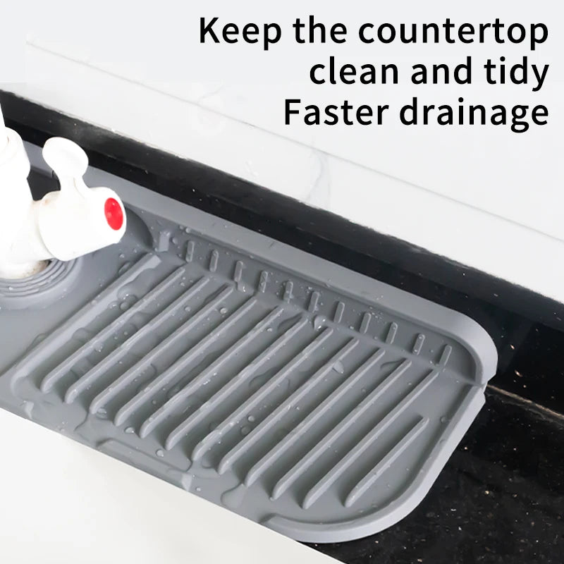 Silicone Faucet Mat Splash Guard Sink Protector