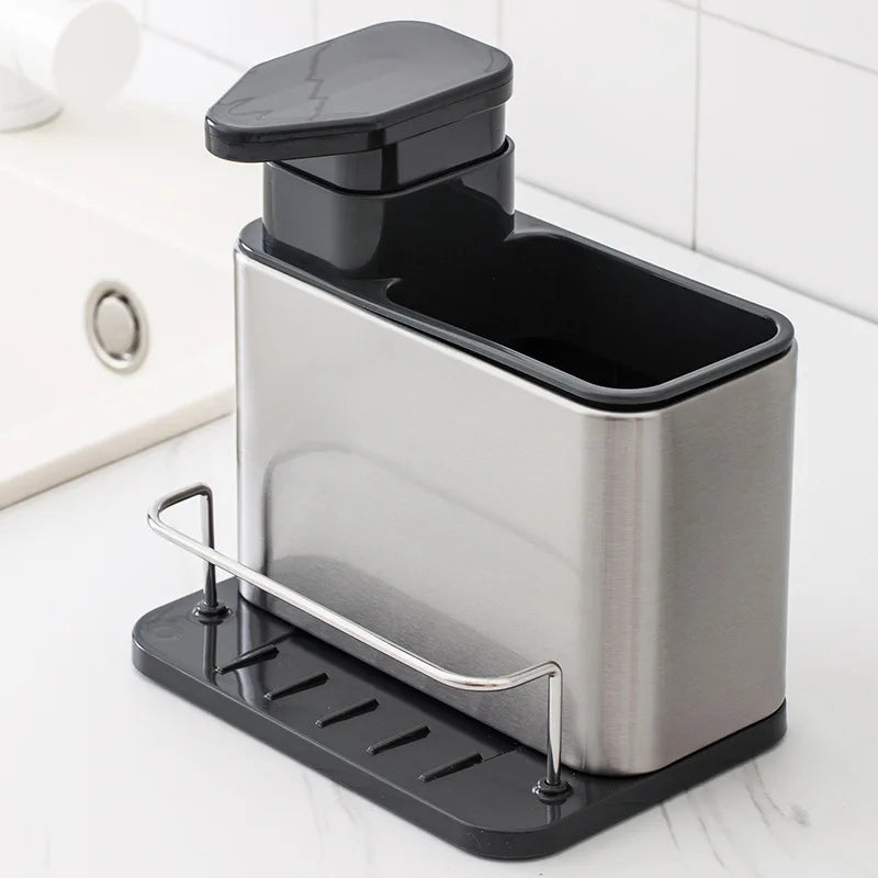 Stainless Steel Faucet Storage Rack – Practical Kitchen Organizer