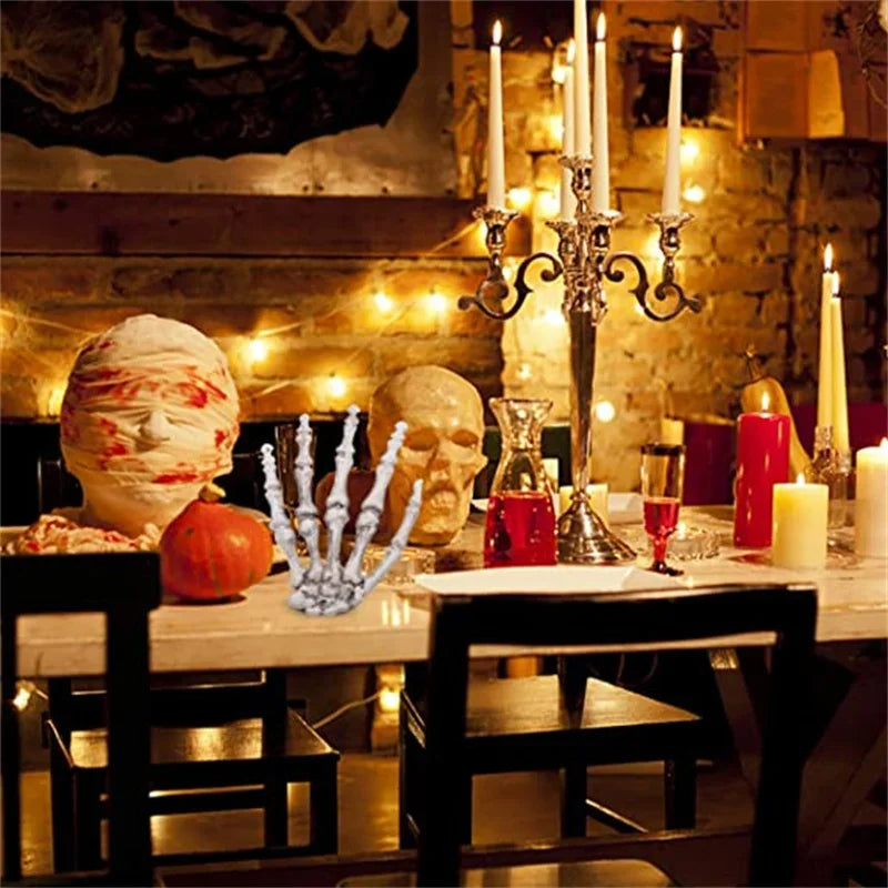Halloween Skeleton Hand Bone Decoration Props